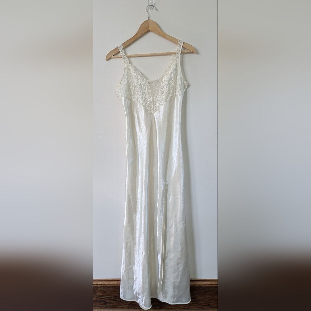 Victoria's Secret Cream Slip Dress